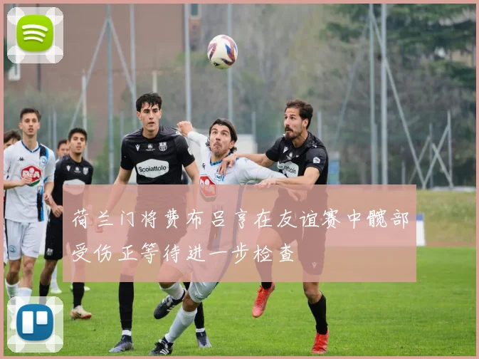 荷兰门将费布吕亨在友谊赛中髋部受伤正等待进一步检查