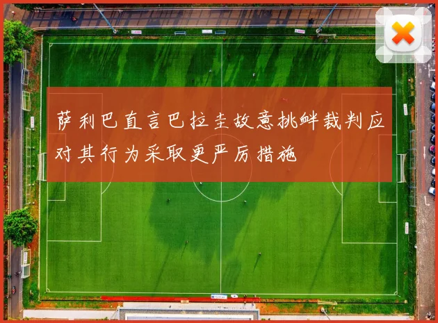 萨利巴直言巴拉圭故意挑衅裁判应对其行为采取更严厉措施